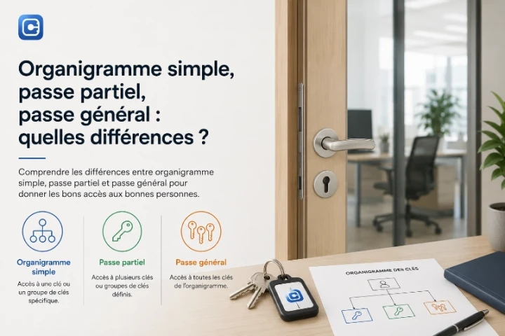 Organigramme simple, passe partiel, passe général : quelles différences ?